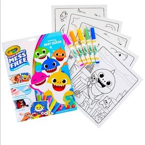 Baby Shark Color Wonder Mess Free Coloring Set